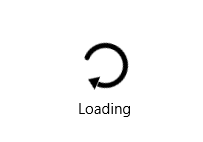 WinUI RadBusyIndicator RadBusyIndicator Animation Style 1