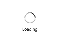 WinUI RadBusyIndicator RadBusyIndicator Animation Style 2